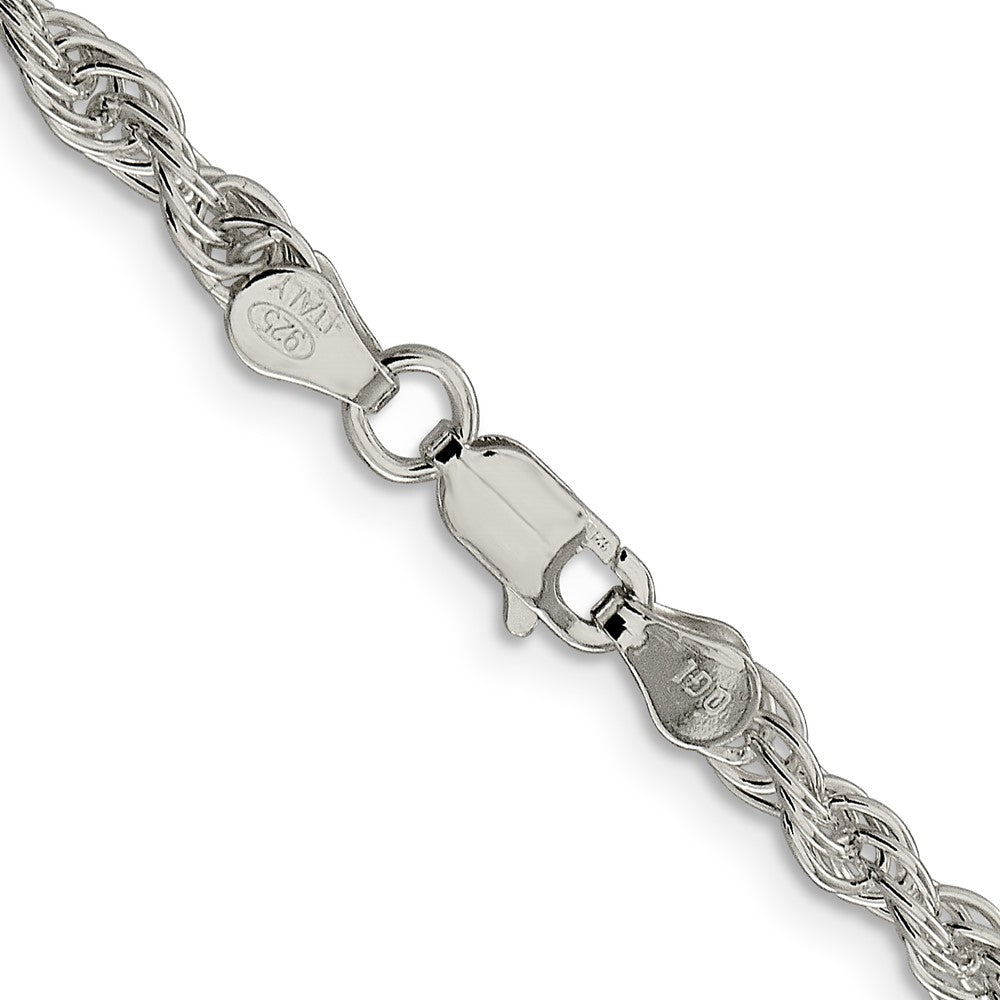Sterlingsilber 3.8mm Loose Kordel Halskette