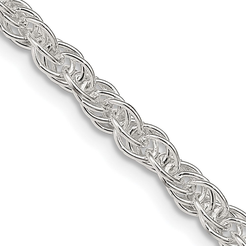 Sterlingsilber 3.8mm Loose Kordel Halskette