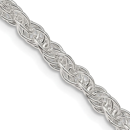 Sterlingsilber 3.8mm Loose Kordel Halskette