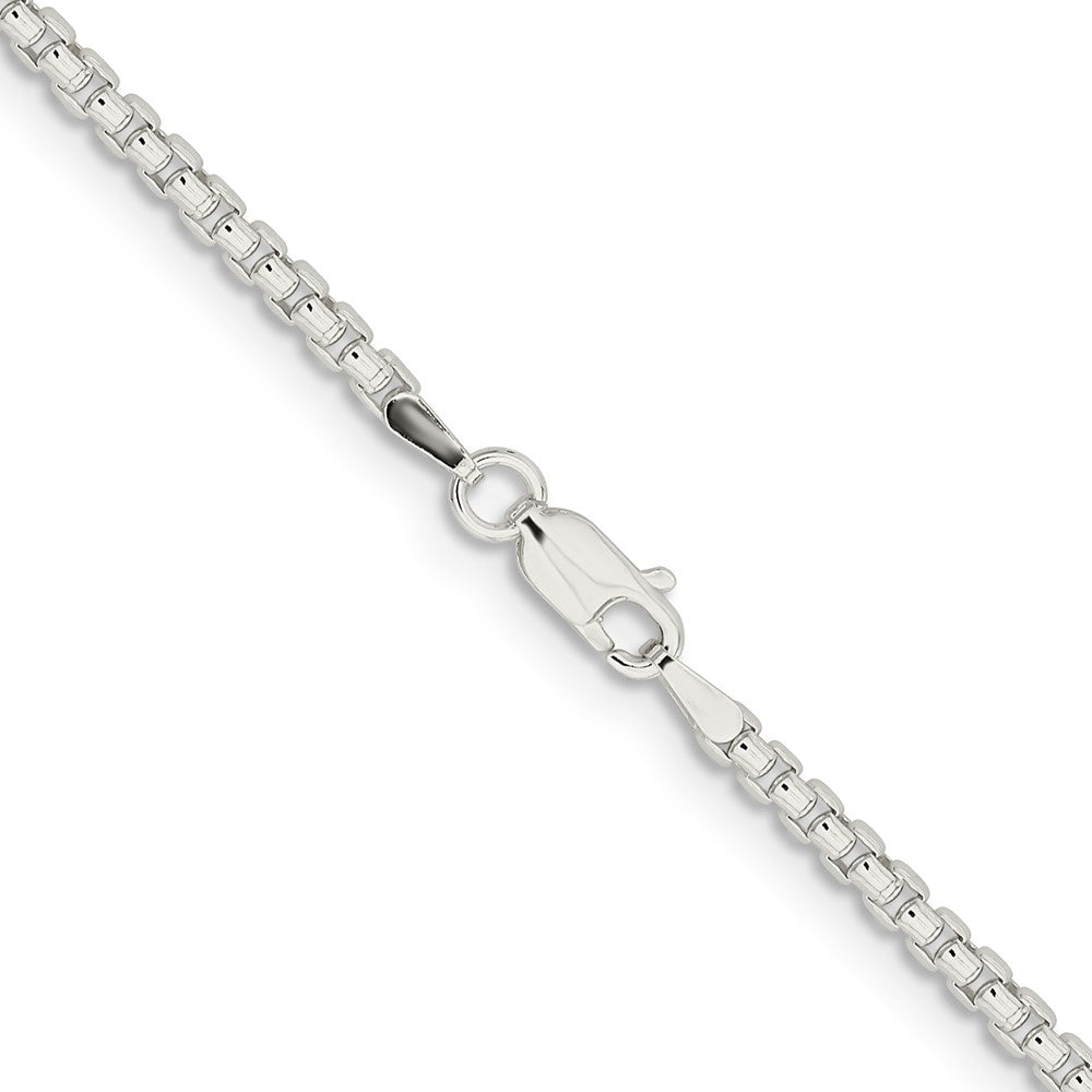 Sterlingsilber 2.6mm Rund Venezianer Halskette