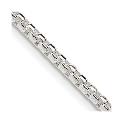 Sterlingsilber 2.6mm Rund Venezianer Halskette