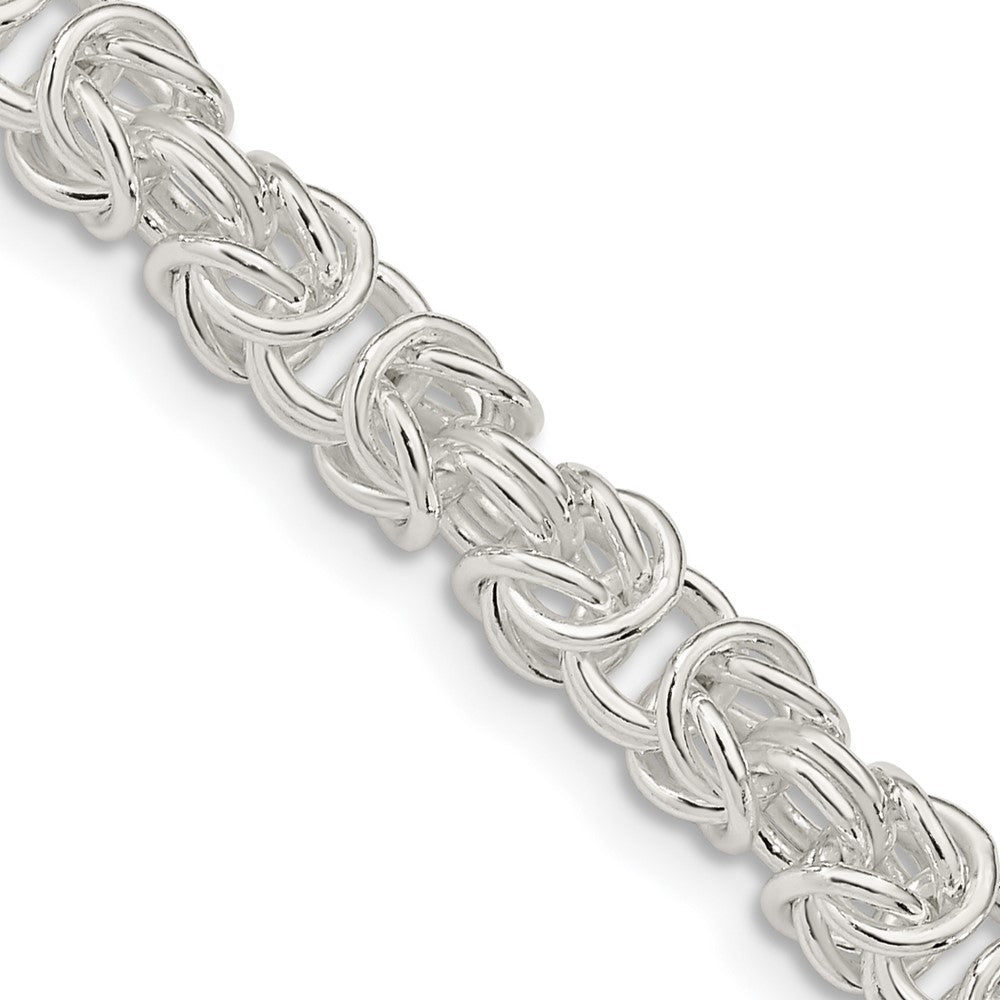 Sterlingsilber 5.5mm Abgerundet Byzantiner Halskette
