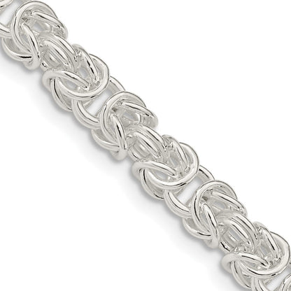 Sterlingsilber 5.5mm Abgerundet Byzantiner Halskette