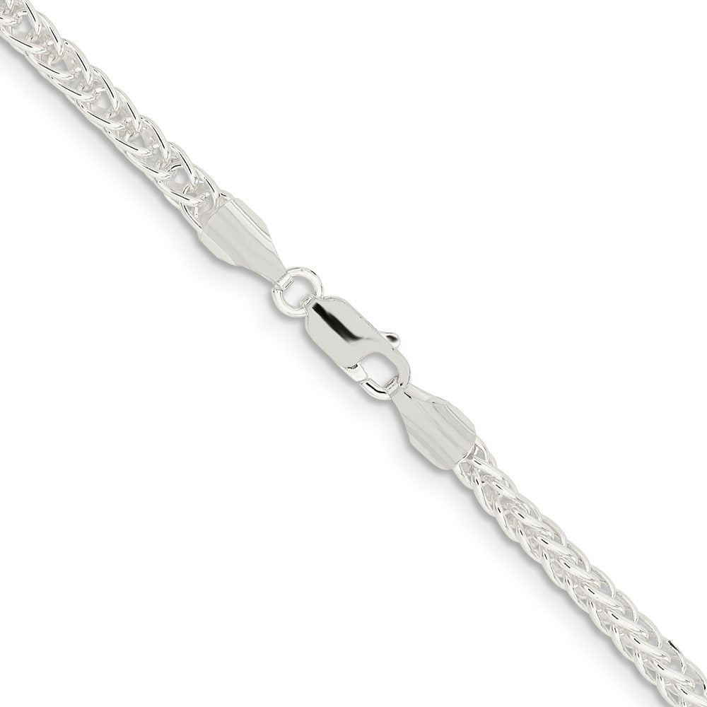 Sterlingsilber 3mm Quadratisch Ährenkette Halskette
