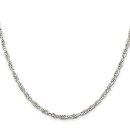 Sterlingsilber 2.75mm Loose Kordel Halskette