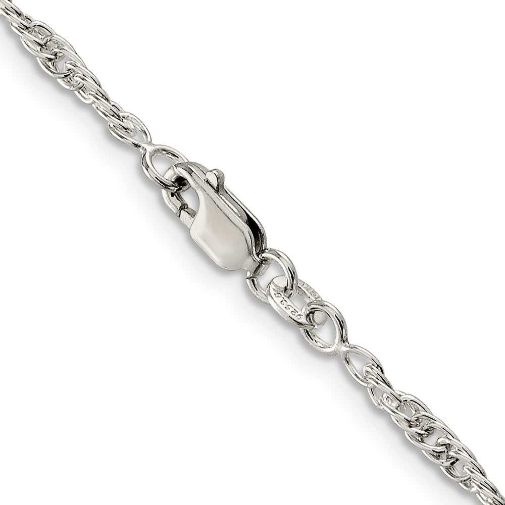 Sterlingsilber 2.5mm Loose Kordel Halskette