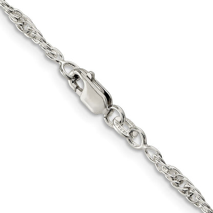 Sterlingsilber 2.5mm Loose Kordel Halskette
