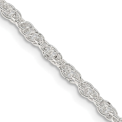 Sterlingsilber 2.5mm Loose Kordel Halskette