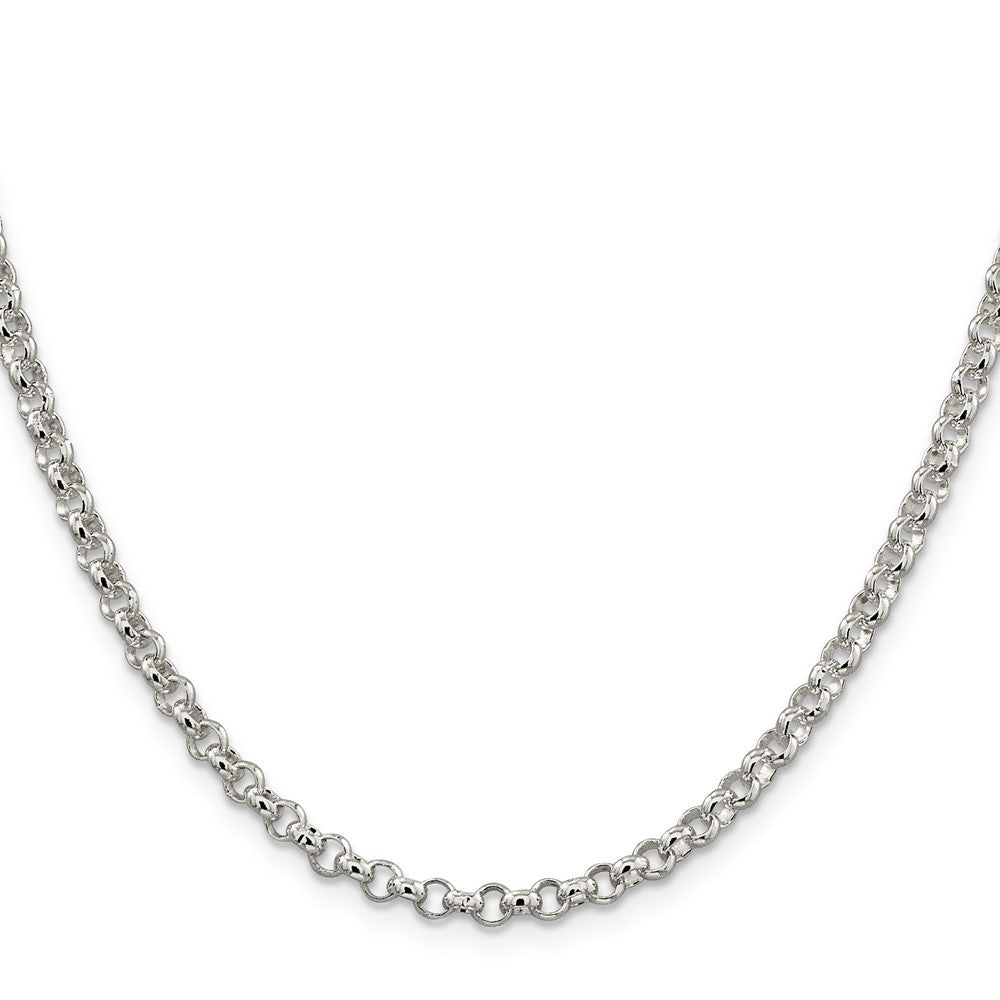 Sterlingsilber 4mm Erbs Halskette