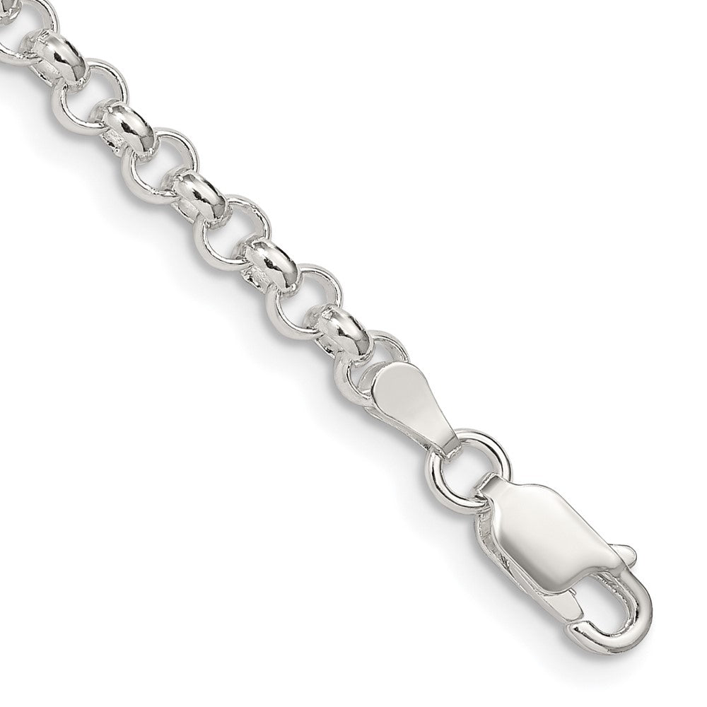 Sterlingsilber 4mm Erbs Gliederarmband