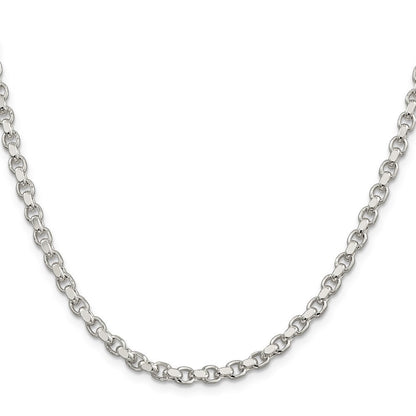 Sterlingsilber 4mm Diamantiert Erbs Halskette