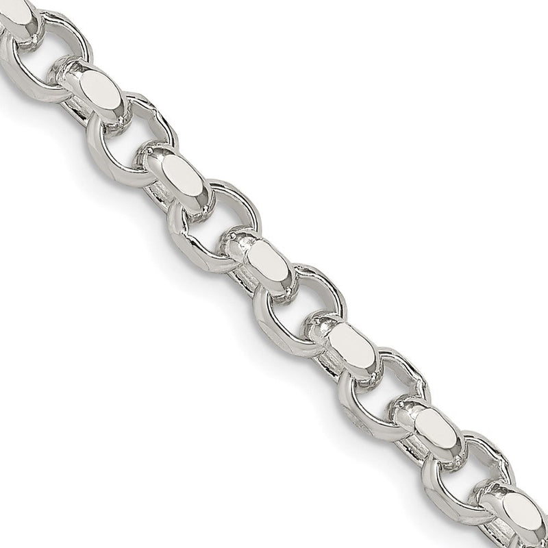 Sterlingsilber 4mm Diamantiert Erbs Halskette
