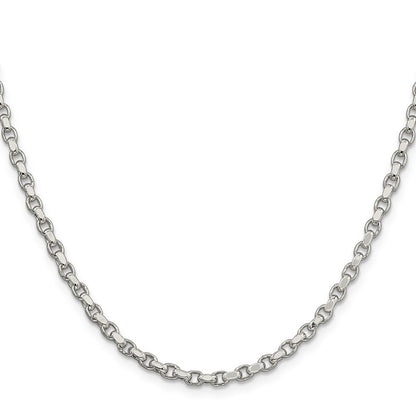 Sterlingsilber 3.5mm Diamantiert Erbs Halskette