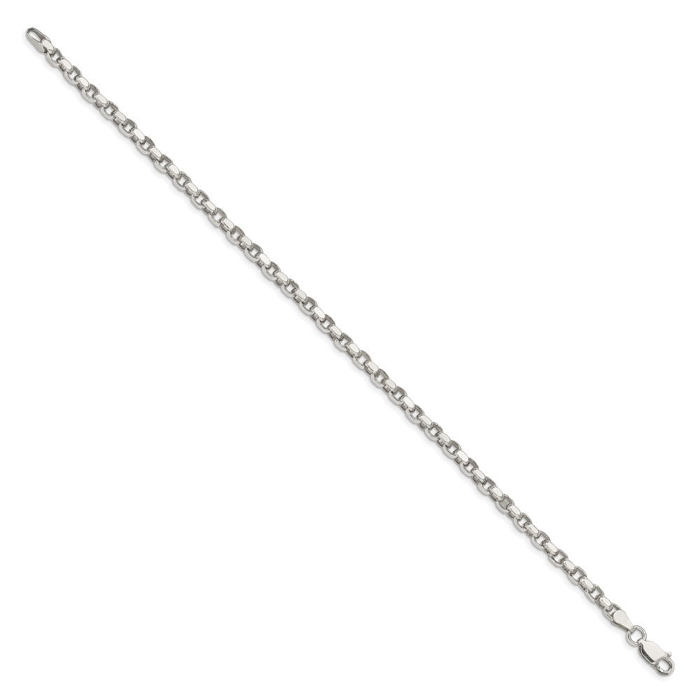 Sterlingsilber 3.5mm Diamantiert Erbs Gliederarmband
