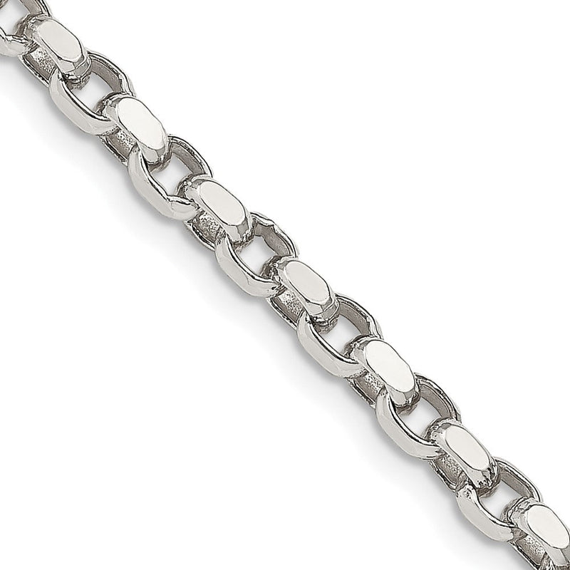 Sterlingsilber 3.5mm Diamantiert Erbs Halskette