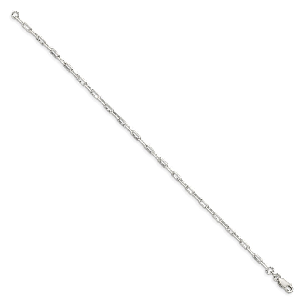 Sterlingsilber 2.75mm Länglich Offen Glieder Gliederarmband