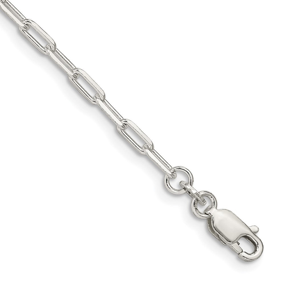 Sterlingsilber 2.75mm Länglich Offen Glieder Gliederarmband