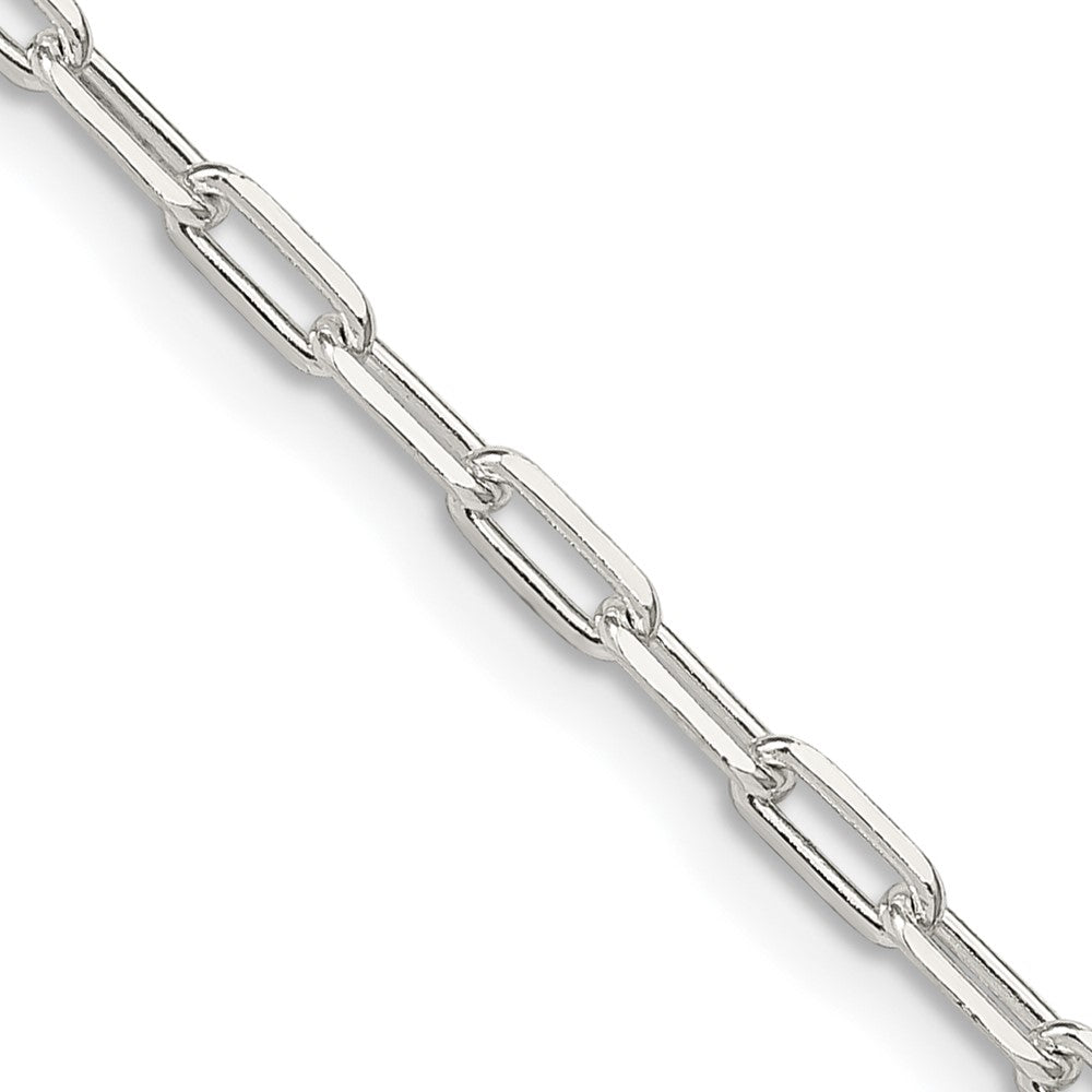 Sterlingsilber 2.75mm Länglich Offen Glieder Halskette