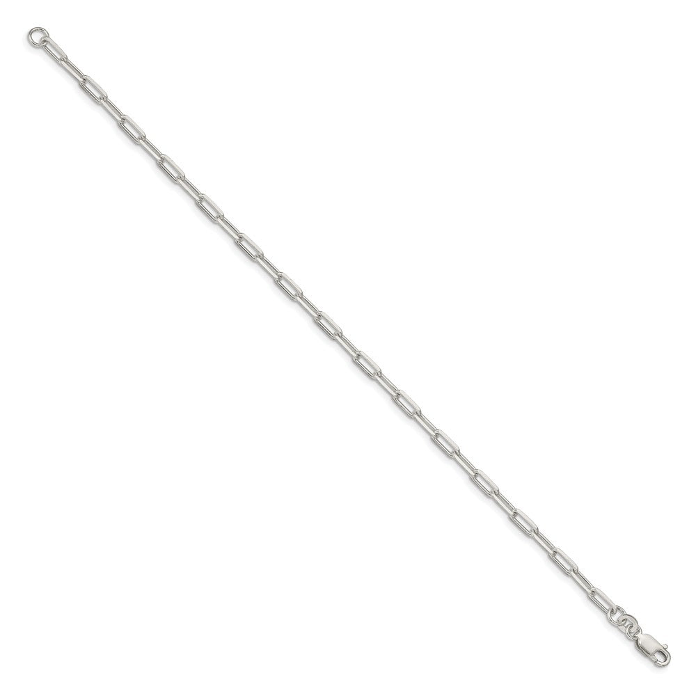 Sterlingsilber 3.25mm Länglich Offen Glieder Gliederarmband