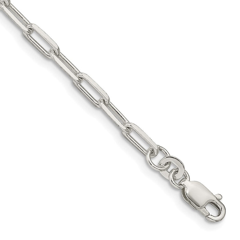 Sterlingsilber 3.25mm Länglich Offen Glieder Gliederarmband