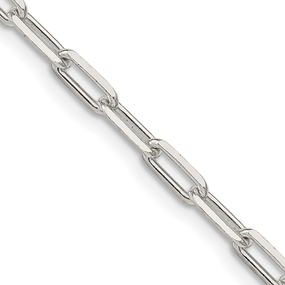 Sterlingsilber 3.25mm Länglich Offen Glieder Halskette