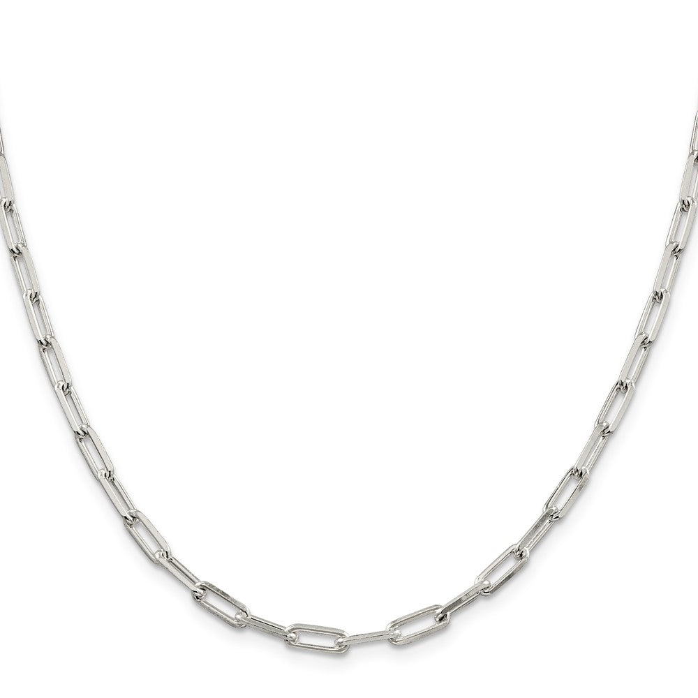 Sterlingsilber 4.25mm Länglich Offen Glieder Halskette
