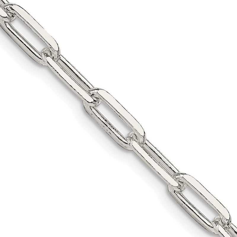 Sterlingsilber 4.25mm Länglich Offen Glieder Halskette
