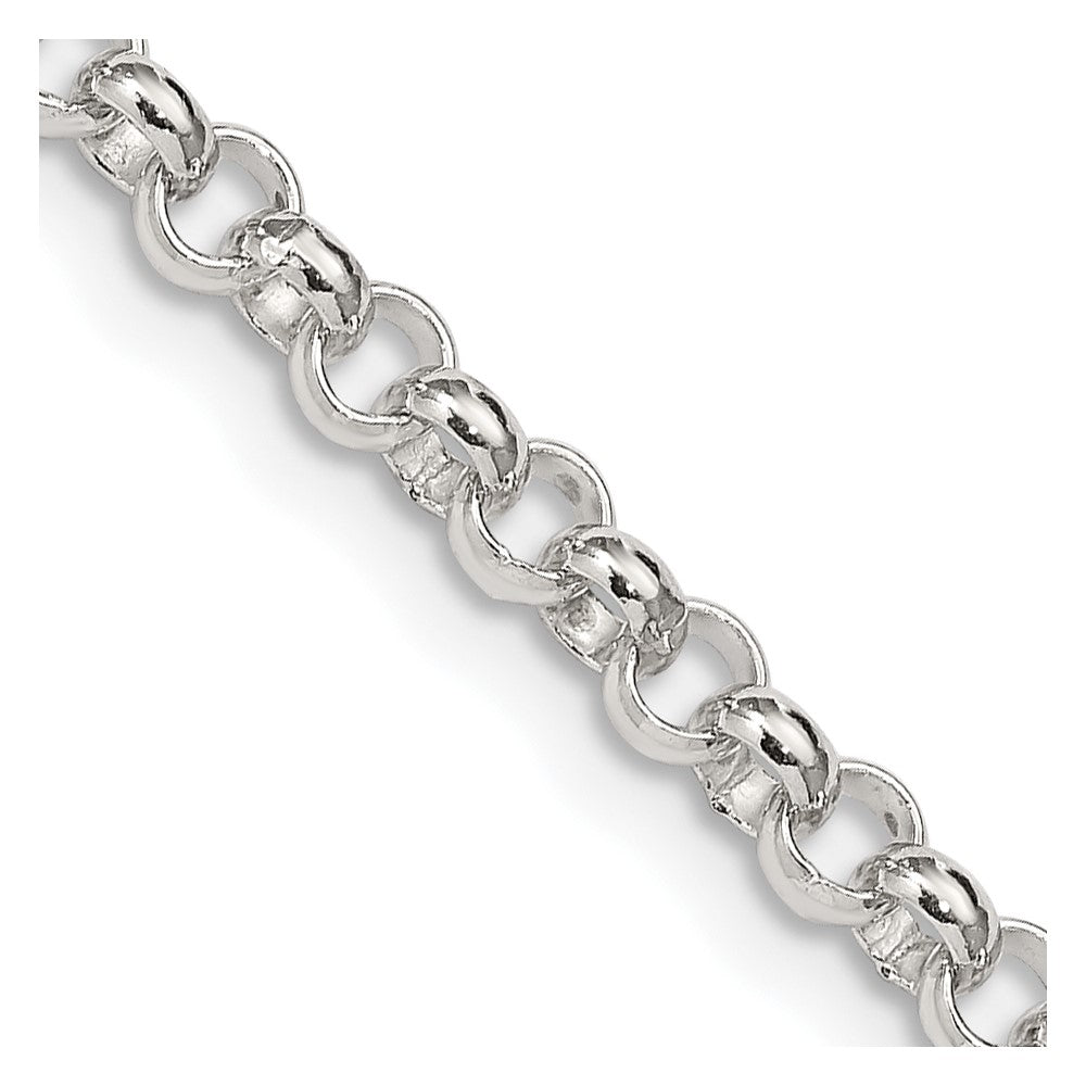 Sterlingsilber 4mm Erbs Halskette