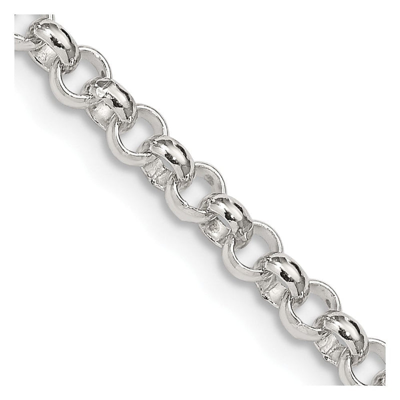 Sterlingsilber 4mm Erbs Halskette