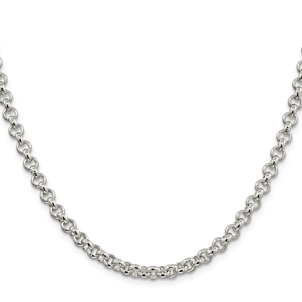 Sterlingsilber 5mm Erbs Halskette