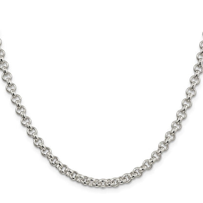 Sterlingsilber 5mm Erbs Halskette