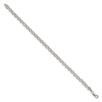 Sterlingsilber 5mm Erbs Gliederarmband