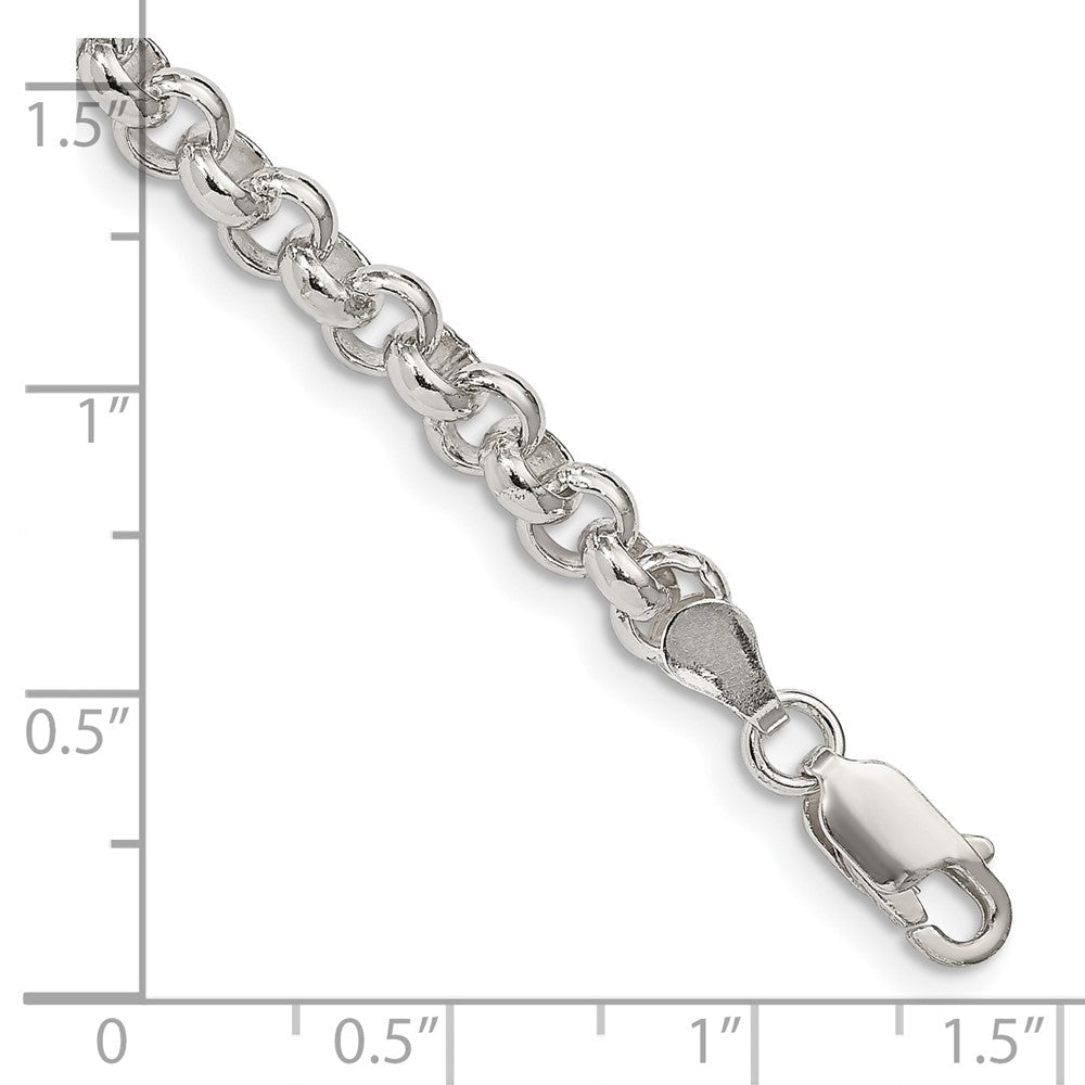 Sterlingsilber 5mm Erbs Gliederarmband