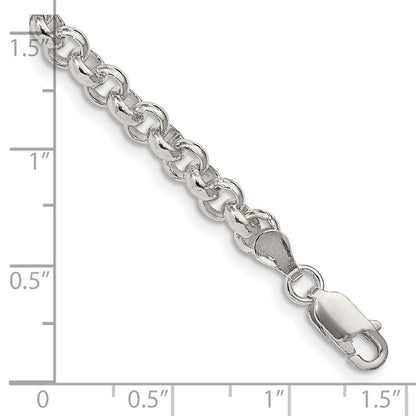 Sterlingsilber 5mm Erbs Gliederarmband