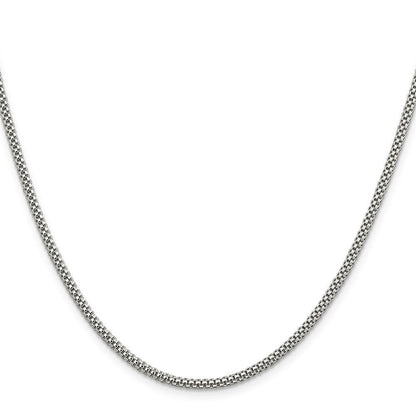 Sterlingsilber 2.4mm Corona Halskette