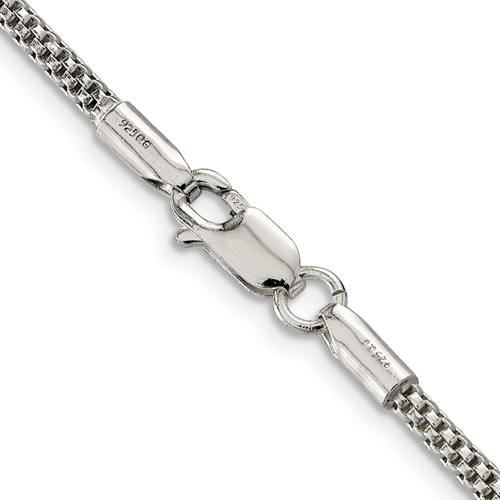 Sterlingsilber 2.4mm Corona Halskette