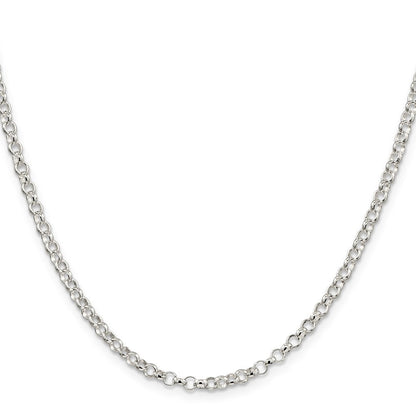 Sterlingsilber 3.5mm Erbs Halskette