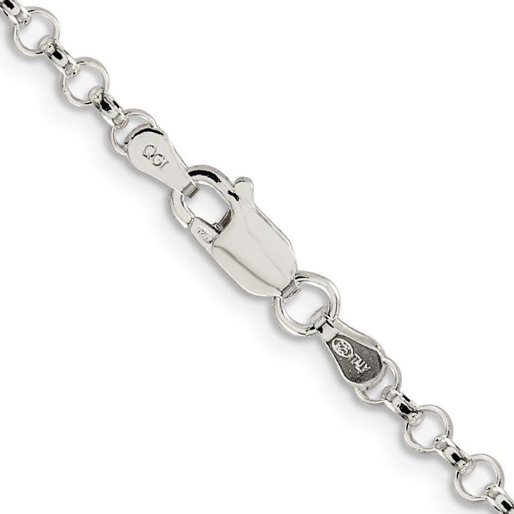 Sterlingsilber 3.5mm Erbs Halskette