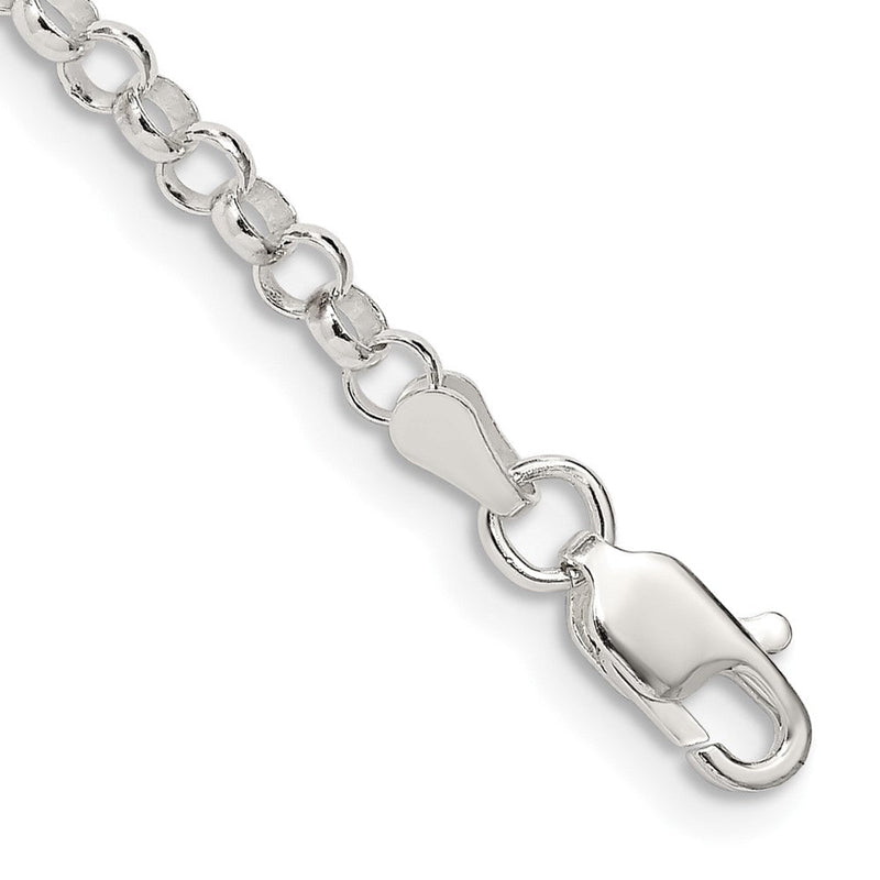 Sterlingsilber 3.5mm Erbs Gliederarmband