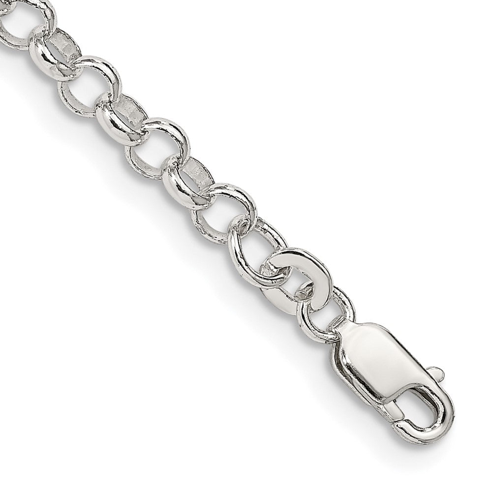 Sterlingsilber 4mm Erbs Gliederarmband