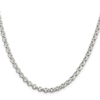 Sterlingsilber 4.6mm Erbs Halskette