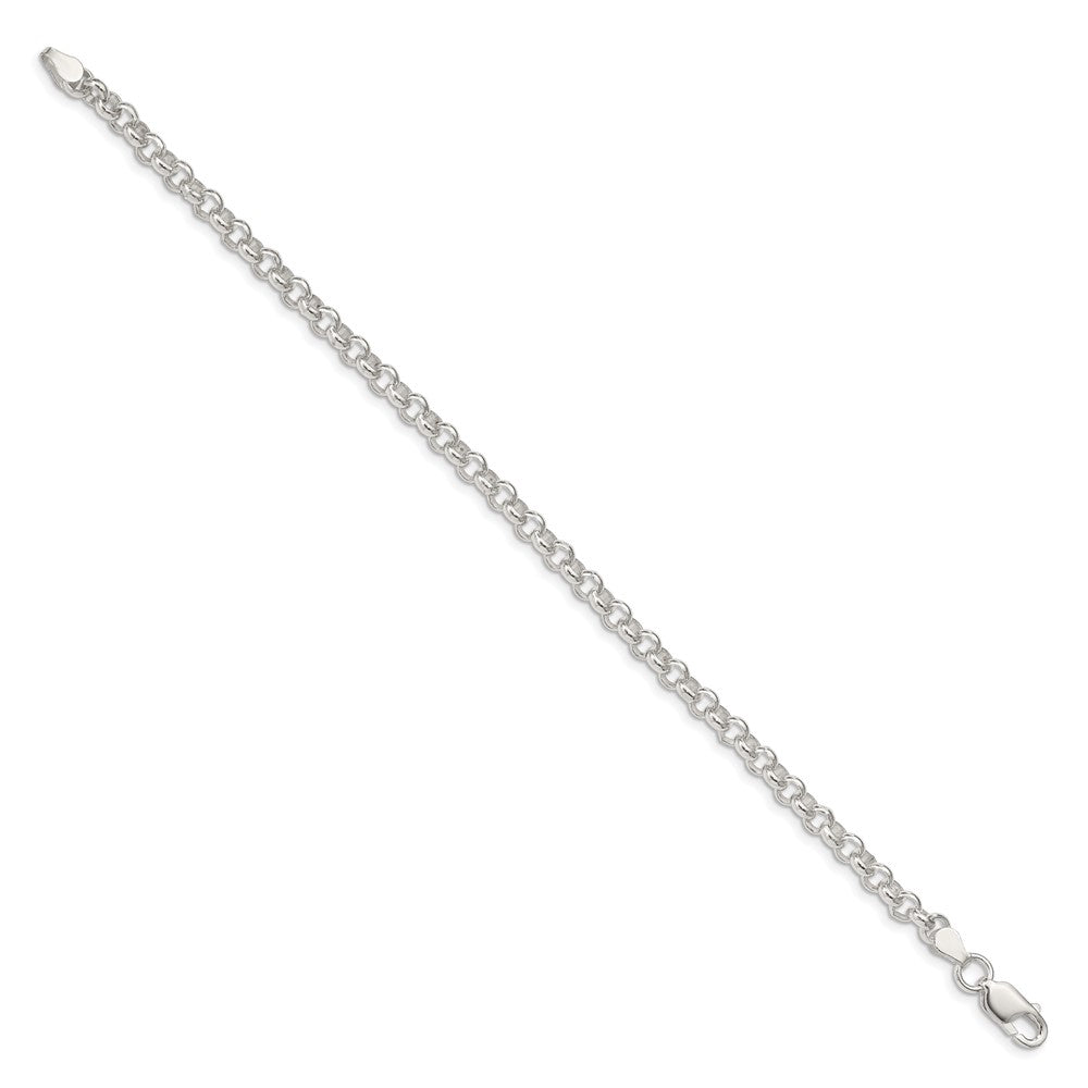 Sterlingsilber 4.6mm Erbs Gliederarmband