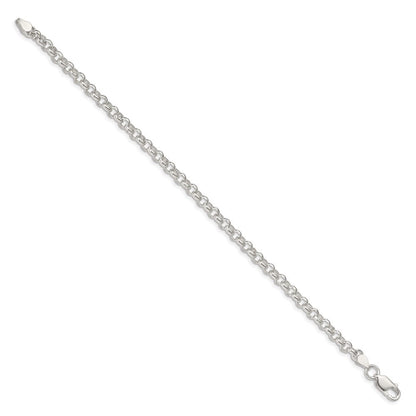 Sterlingsilber 4.6mm Erbs Gliederarmband