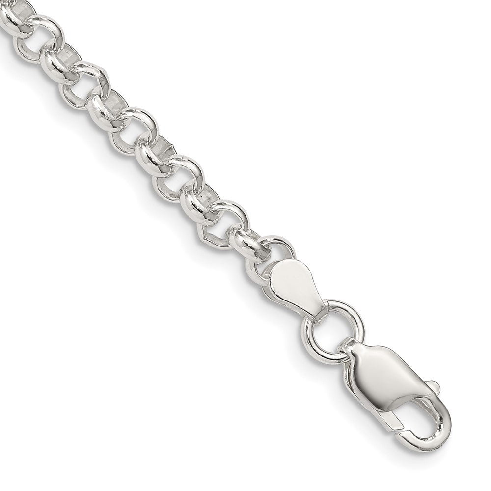 Sterlingsilber 4.6mm Erbs Gliederarmband