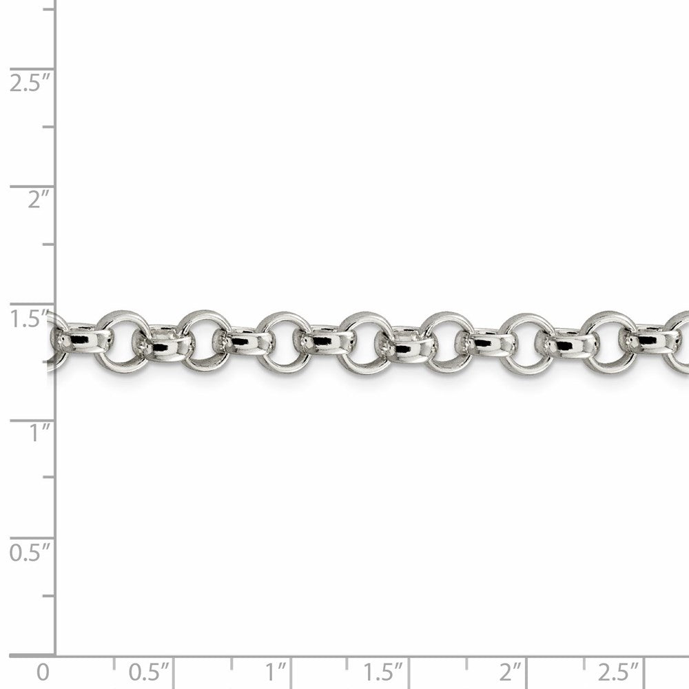 Sterlingsilber 6.75mm Erbs Halskette