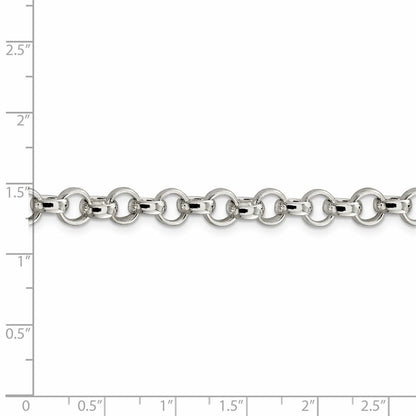 Sterlingsilber 6.75mm Erbs Halskette
