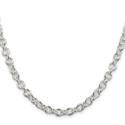 Sterlingsilber 6.1mm Ankerkette Halskette