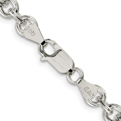 Sterlingsilber 6.1mm Ankerkette Halskette