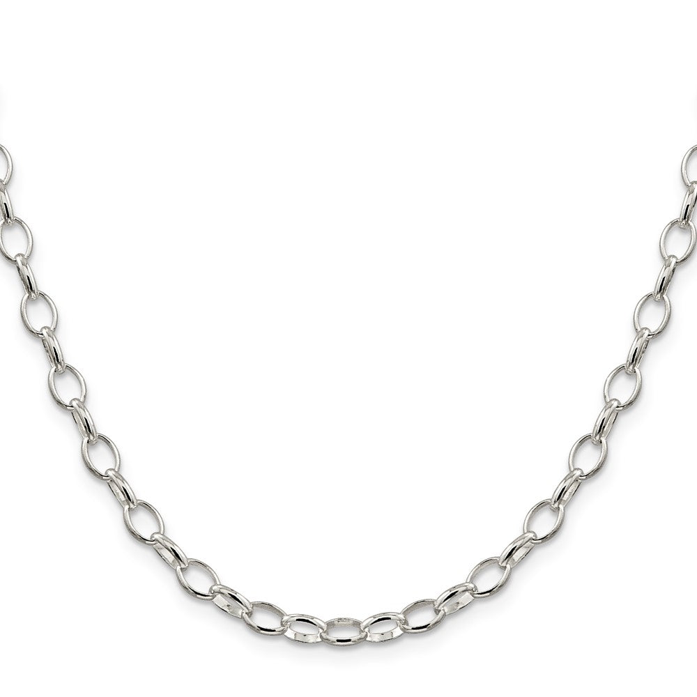 Sterlingsilber 5mm Fantasie Erbs Halskette