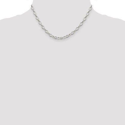 Sterlingsilber 5mm Fantasie Erbs Halskette